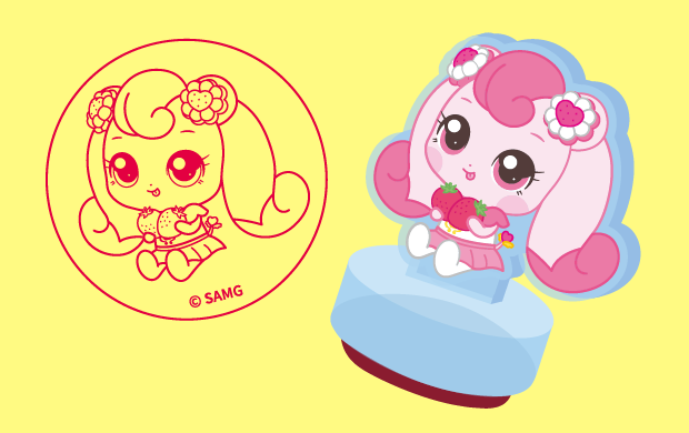 ハチュピンのスタンプ